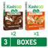10g 10g Pack (3 Kashi GO Protein Cereal, Protein, Fiber, Variety Boxes)