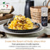 105g Diamante Italy Black Truffle Sea Salt with Glass Grinder - Gourmet Truffle Salt Seasoning - Specialty Seasoning