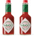 Tabasco Original Red Flavor Hot Sauce (12 Ounce) (Pack of 2)