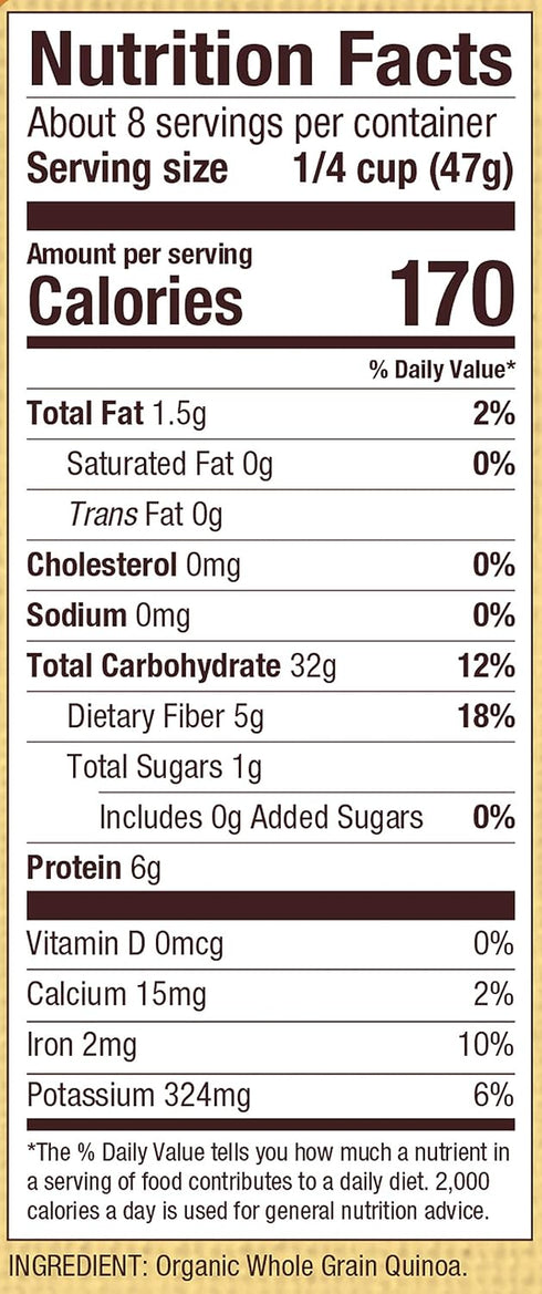13 (Pack 1), Bob's Red Mill Organic White Quinoa - Ounce of Vegan, Gluten Free, Non GMO, Complete Plant Protein, Whole