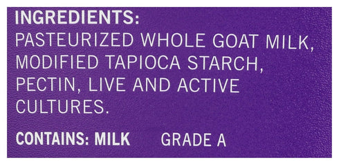 32 Meyenberg Goat Dairy, Yogurt Goat Plain, Ounce