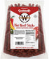 Weavers Hot Beef Sticks (80 hot & spicy 7 beef sticks per