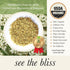 Immune 5.29 60 Wild Bliss Organic Elderflower Tea and Respiratory Support - Caffeine Free Loose Leaf Elder Flowers