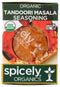 Spicely Organic Tandoori Masala Seasoning, 0.45 oz, Certified Gluten Free