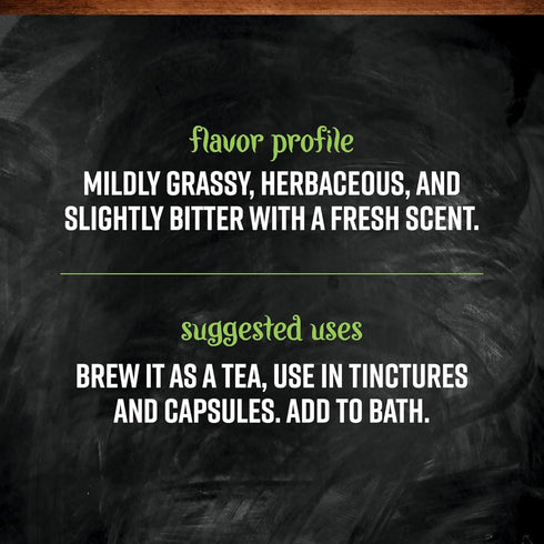 16 (Pack 1) Frontier Co-op Organic Oatstraw Green Tops, Cut and Sifted - Oat Straw Herb for Tea, Bath, Wellness Use