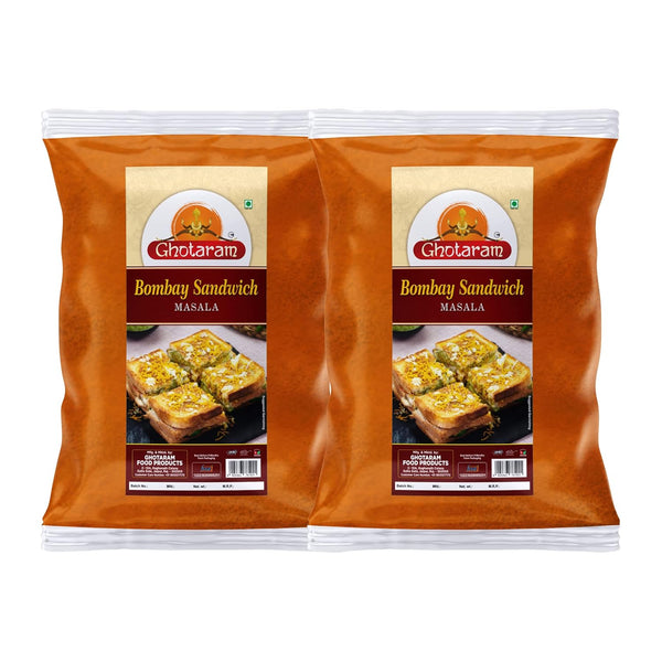 GHOTARAM Bombay Sandwich Masala, Handcrafted Sandwich Masala, Spice Up Your Sandwich with Delicious