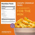 20 oz., Frozen Strong Roots Crispy Crinkle Fries, Vegan & Gluten Free Fries, Low in Sugar, Salt & Saturated Fat, No