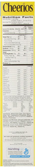 21 oz. (Pack 2) Cheerios, Breakfast Cereal, Gluten Free, Family Size, Cereal Box