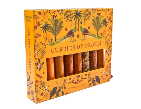 8 Pack Set eat.art Curries of Origin, | Gift for all Occasions | Gift for Men | Gift for Women | Spice Blends