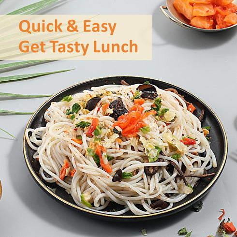 16 oz Yimi Kimchi Mushroom Ramen Toppings, Dehydrated Freeze Dried Vegetables, Mixed Veggies Soup for Ramen Noodles