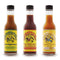 Dirty Dicks Variety Trio | Original, Caribbean, Peachy Green Hot Sauces - 5 Fl Oz, Pack of 3