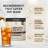 Pack 3 30 Packs Harmony Prebiotic Black Tea Variety - Flavors Peach Lemon Passion Fruit, Iced Tea Drink Mix with Plant