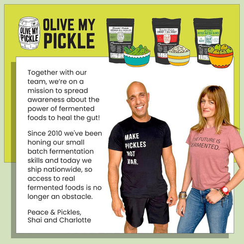 39 2 Pack 26 Olive My Pickle Probiotic Pickle Juice - Ounces | of LiveBrine Dragon Fruit & Strawberry Pickle Juice
