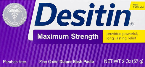 DESITIN Maximum Strength Original Paste 2 oz (Pack of 8)