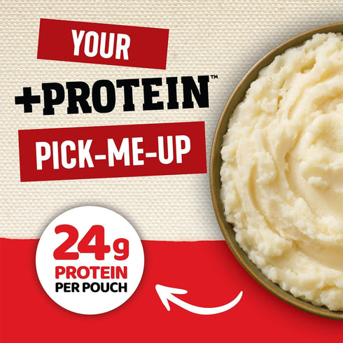 100% 4 4.6 (Pack 10) Idahoan Buttery Homestyle +Protein Mashed Potatoes, Naturally Gluten-Free, Real Idaho Potatoes