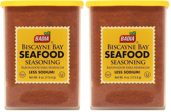 Badia Biscayne Bay Seafood Seasoning, 4 oz Savory Blend for Fish, Shrimp