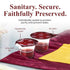 Grace Communion Set 250 Communion Prefilled Cup and Wafer - Box of Bread and Grape Juice for Holy