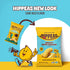 0.8oz, Pack 30, 3g 2g HIPPEAS Chickpea Puffs, Groovy White Cheddar, Gluten Free Snacks, Dairy Free, Vegan, of Protein