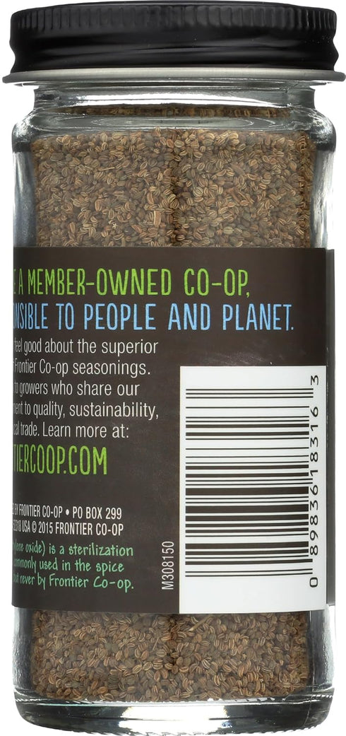 1.83 Frontier Co-op Whole Celery Seed, Ounce Bottle, Great Texture in Salads, Key in Ethnic Dishes and Pickling, Kosher