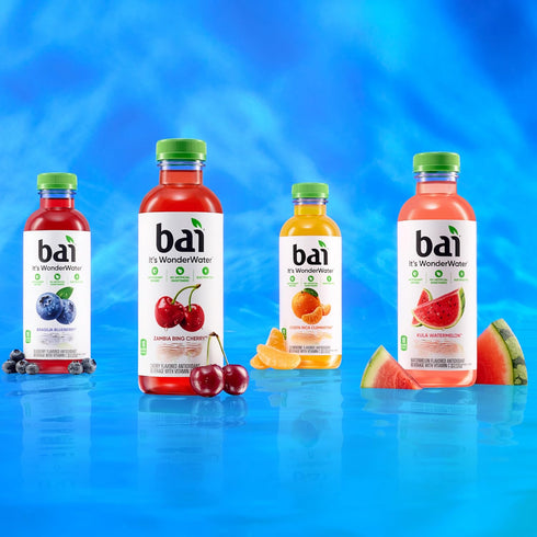 18 12 Pack Bai Antioxidant Infused Water Beverage, Costa Rica Clementine, with Vitamin C and No Artificial Sweeteners