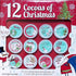 12 Cocoas of Christmas - 12 K Cups - Premium Holiday Cocoa Gift Set