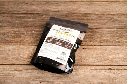 10lbs Lucky Jerky Teriyaki DIY Jerky Seasoning and Cure Kit - Seasons of Meat