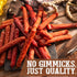 12 Cattleman's Cut Old Fashioned Smoke Sausage Meat Sticks, Premium Protein Snacks, Keto Friendly, Gluten Free