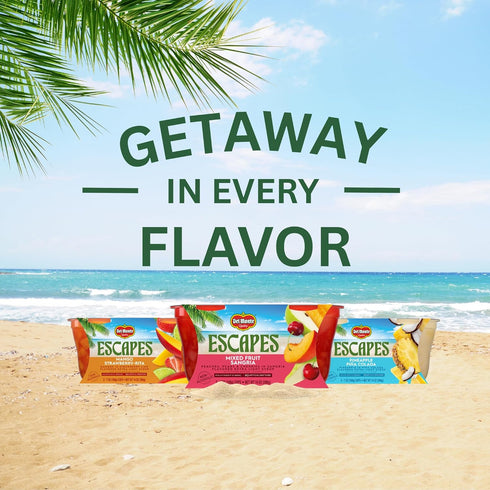 7 oz Pack 6 (12 Del Monte Escapes Mixed Fruit Sangria, Cups, of Cups)