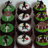 36 PCS Rugby Ball Cupcake Toppers - Football Players Sport Picks for Baby Shower Birthday Party Cake Decorations