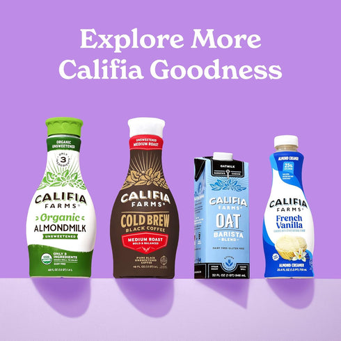 32 Oz, Califia Farms - Oat Barista Blend Oat Milk, Dairy Free, Vegan, Plant Based, Gluten Free, Non GMO, Milk Frother