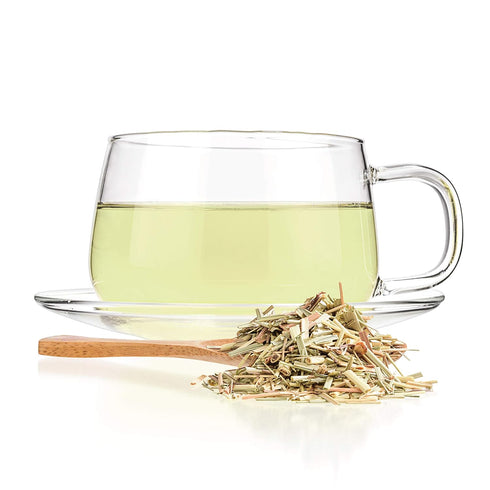 Tealyra Pure Lemongrass - Loose Leaf Herbal Tea, Caffeine-Free, Wellness Healthy Herb Tea, 224g