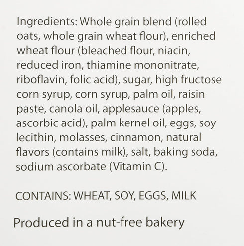 1.2 72 Soft Oatmeal Bar, Ounce - per case._AB