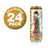 22 Oz (Pack 24) AriZona Diet Green Tea with Ginseng and Honey - Big Can, Fl