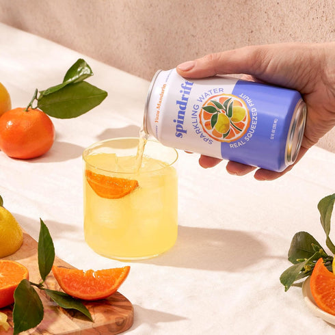 8pk, 12 SPINDRIFT Yuzu Mandarin Sparkling Water FZ