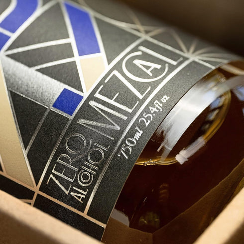 0 750ml MONDAY Zero Alcohol Mezcal An Award Winning Non-Alcoholic Spirit with Zero Carbs, No Sugar, Calories