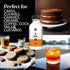 Dolce Foglia Natural Rum Extract, 2 Ounce Water-Soluble Flavoring for Baked Goods, Beverages, Desserts