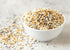 Omega-3 5 3 Food to Live Organic Seeds Mix with Flax, Chia and Sesame, Pounds Non-GMO Whole Seeds, Raw, Kosher, Vegan.