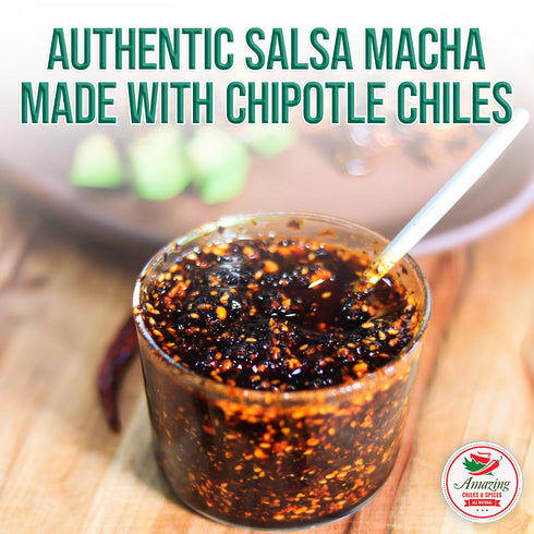 8 oz Dried Chipotle Morita Chile Peppers Robust Smokey Flavor, Use For Mexican Recipes, Mole, Sauces, Tamales, Salsa