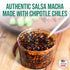 8 oz Dried Chipotle Morita Chile Peppers Robust Smokey Flavor, Use For Mexican Recipes, Mole, Sauces, Tamales, Salsa