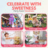 Swirls.170 Count (855g) Fresh Finest Bulk Starlights Candies - Fruity Starlight of Assorted Fruit Flavors.