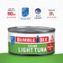 12 oz (Pack 12) 17g Bumble Bee Chunk Light Tuna In Oil, Can of - Wild Caught Skipjack Tuna - Protein Per Serving - MSC