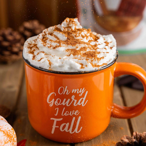 9.52 oz. Bare Life: Dairy Free Pumpkin Spice Hot Cocoa Mix Pouch | Gluten Free, Vegan, USDA Organic, Plant Based