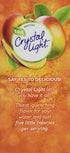 10-0.08 oz packets (6 Pack) Crystal Light Green Tea Peach Mango Drink Mix On The Go