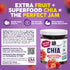 3, (10.6 Oz, 300 Pack 1 World of Chia Extra Fruit Chia Seeds Jam - Strawberry Jams and Preserves All Natural Super Food