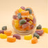 1-Pound Fruit Slices Bag | Assorted Flavors Jellies | Dye Free Candy | Vegan Candy | Tangerine, Orange, Strawberry