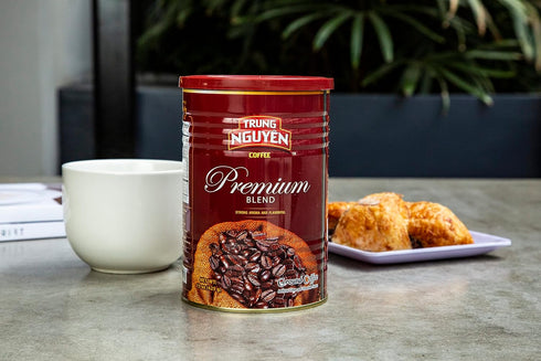 Trung Nguyen 1 (15 oz) Premium Blend Roasted Ground Coffee Blend Strong and Bold Arabica & Robusta Chocolate Flavor