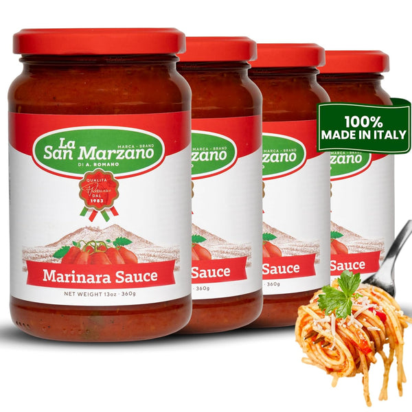 La San Marzano Marinara Sauce, 13 oz, Pasta Sauce Made in Italy,