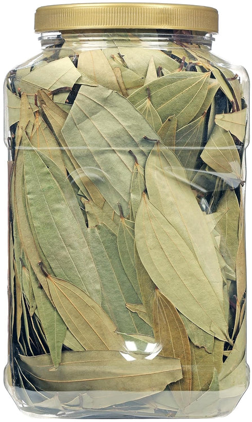 Rani Bay Leaf Whole Spice, Hand Selected Extra Large 16oz (1lb) Bulk PET Jar, All Natural, Vegan
