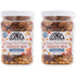 Germack - Crispy Corn and Cashew Savory Crunch Snack Mix - Toasted