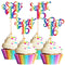 24 PCS Sweet 16 Cupcake Toppers with Heart Sixteen Happy 16th Birthday